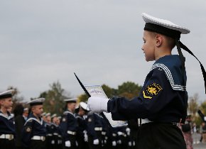 В КМКВК воспитанники нового набора приняли торжественное обещание кадета