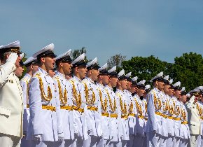 Выпуск кронштадтских кадетов