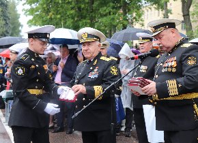 Церемония прощания с кадетским корпусом